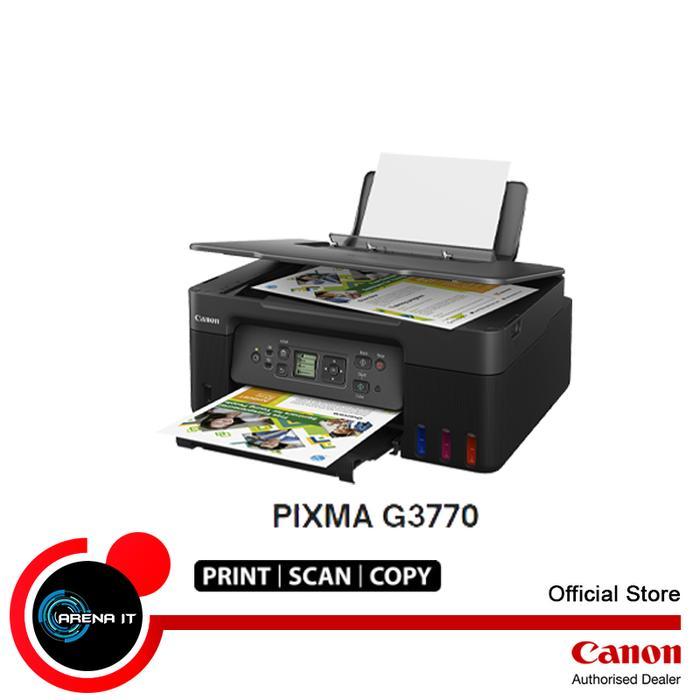 Canon PIXMA G3770 Printer Ink Tank Nirkabel dengan Cetak Biaya Rendah