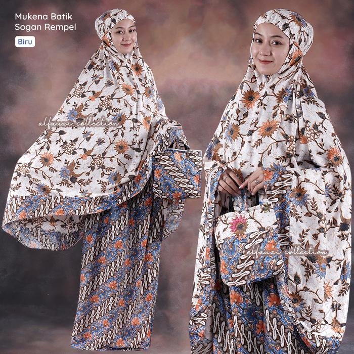 Mukena Bali Daun Putih