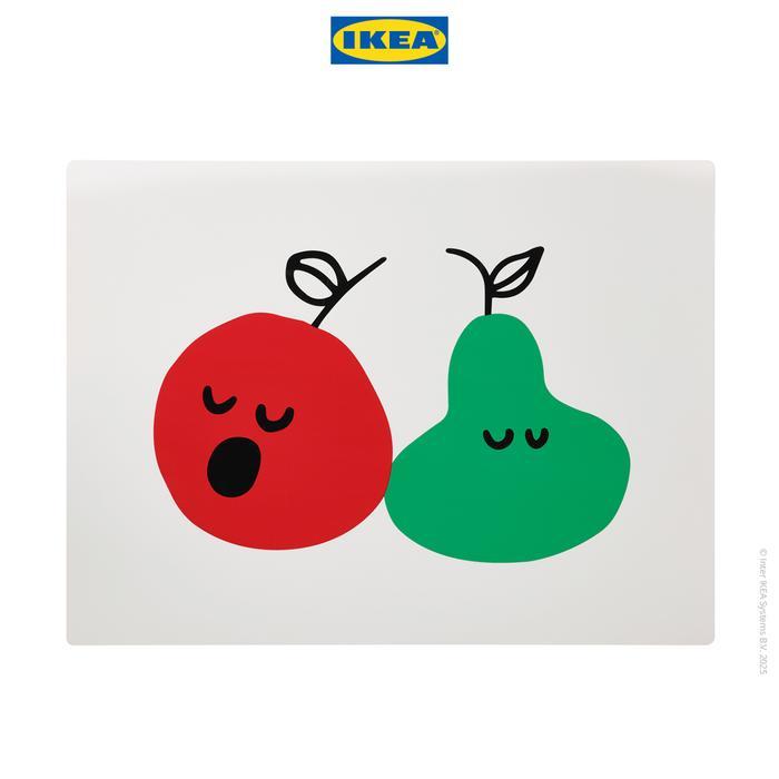 Ikea Gronfink Alas Piring 30X40Cm Plastik