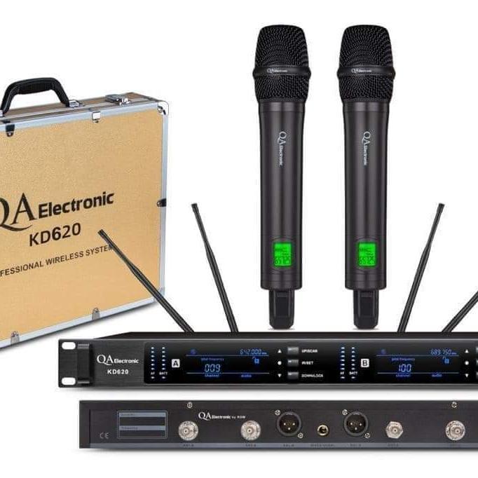 Mic Wireless Qa Electronic Kd620Pro Original Mikrofon