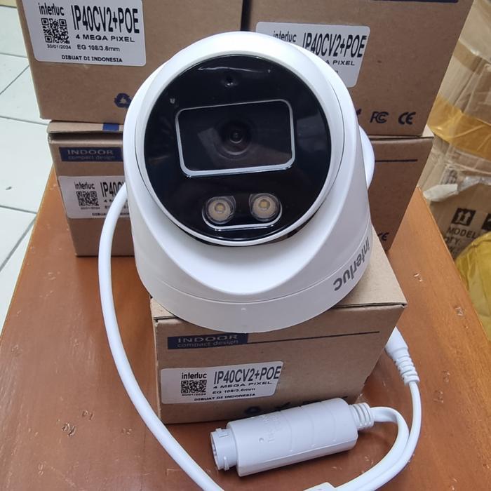 Ip Kamera Edge Interluc 4 MP Full Color POE IP40CV2