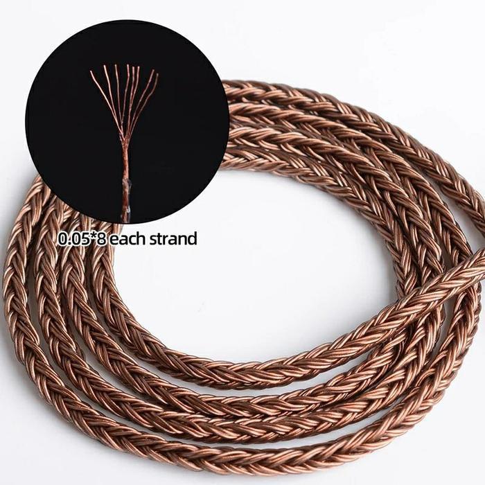 NiceHCK C24-4 Upgrade Cable 24 Core Pure Copper Cable Earphone Wire