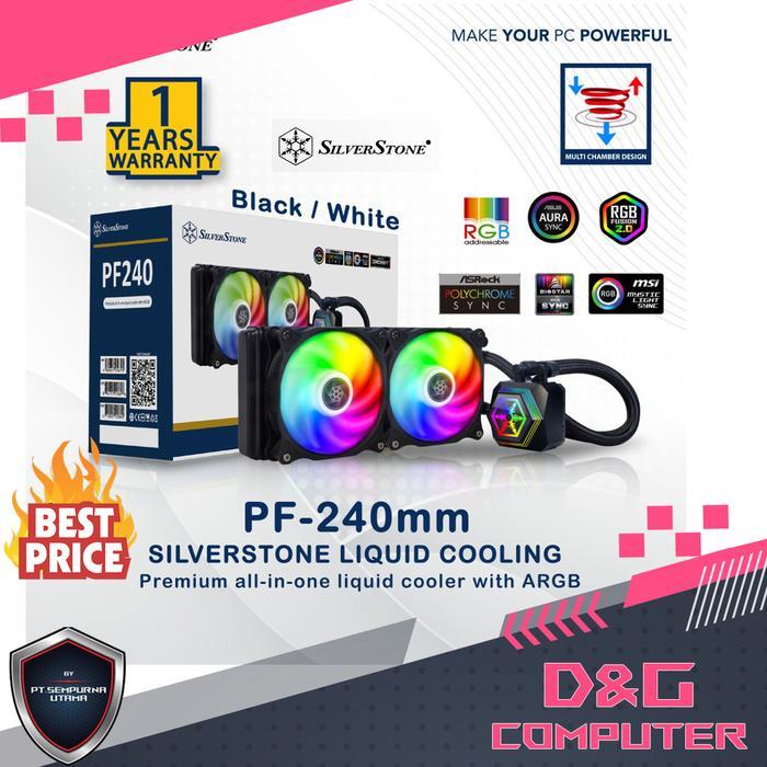 Silverstone PF240-ARGB 240mm AIO Water Cooler