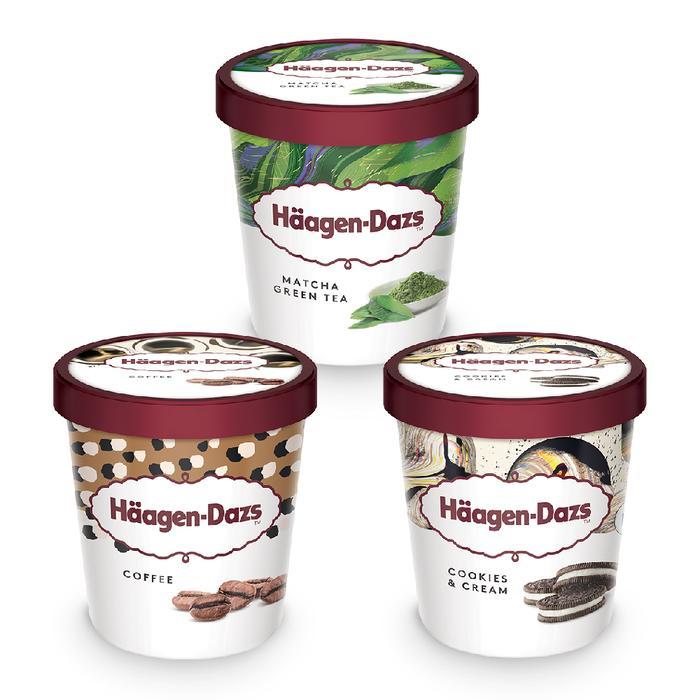 Haagen-Dazs Ice Cream Pint 473Ml (Per Pcs) Pasti Promo