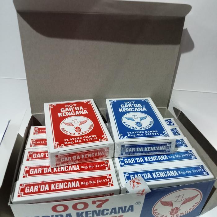 HOT SALE Kartu Remi/ Domino / Gaple Gar'da kencana Plastik Card BISA GOSEND