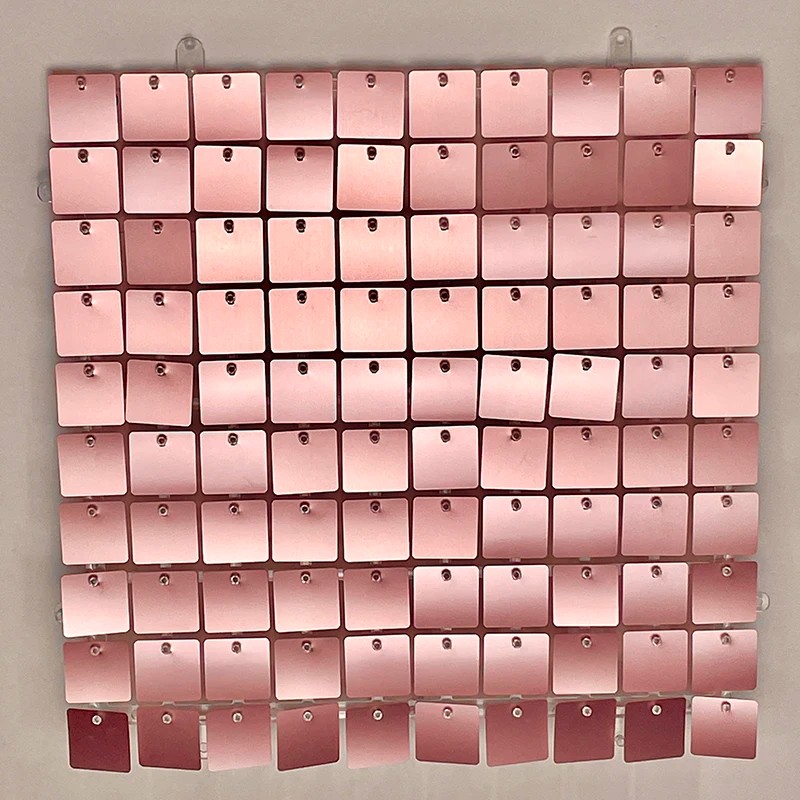 Champagne Shimmer Wall Backdrop 3D Sequin Panel Backdrop Art Wall Backgroud Cloth Wedding Party