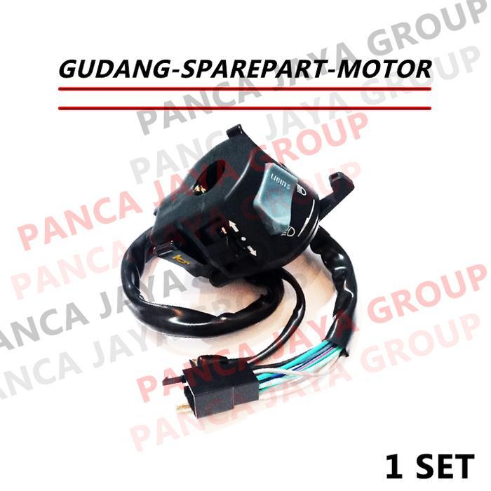 SAKLAR LAMPU KIRI DIM KLAKSON SEN TVS APACHE RTR 160 180 TVS MAX-125 MURAH