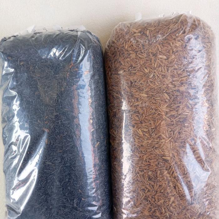 "New" paket sekam bakar + sekam mentah fermentasi