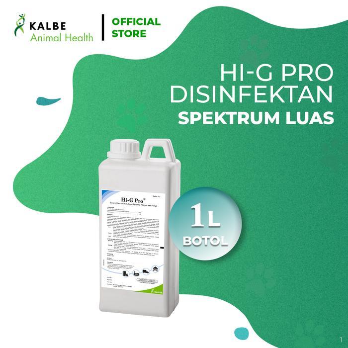 NEW PRODUK HI-G PRO 1 LT - DISINFEKTAN SPEKTRUM LUAS [ORIGINAL] THANKYOU & HAPPY SHOPPING :)