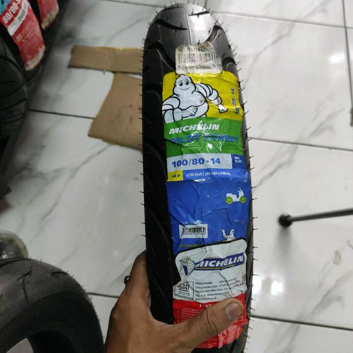 Ban luar Michelin pilot street 80/90-14, 90/90-14,100/80-14