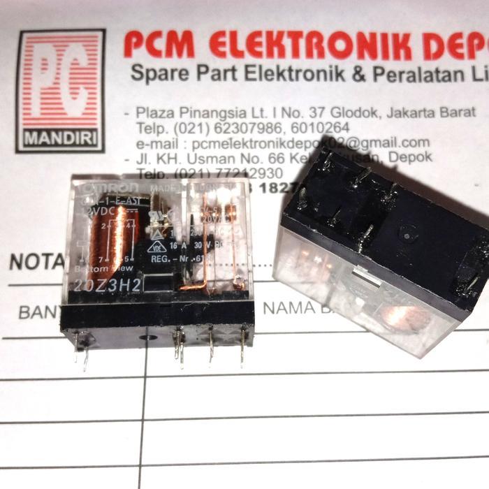 "New" Relay G2R-1-E DC12V OMRON 8pin 16A 12VDC 12 V 8 Pin