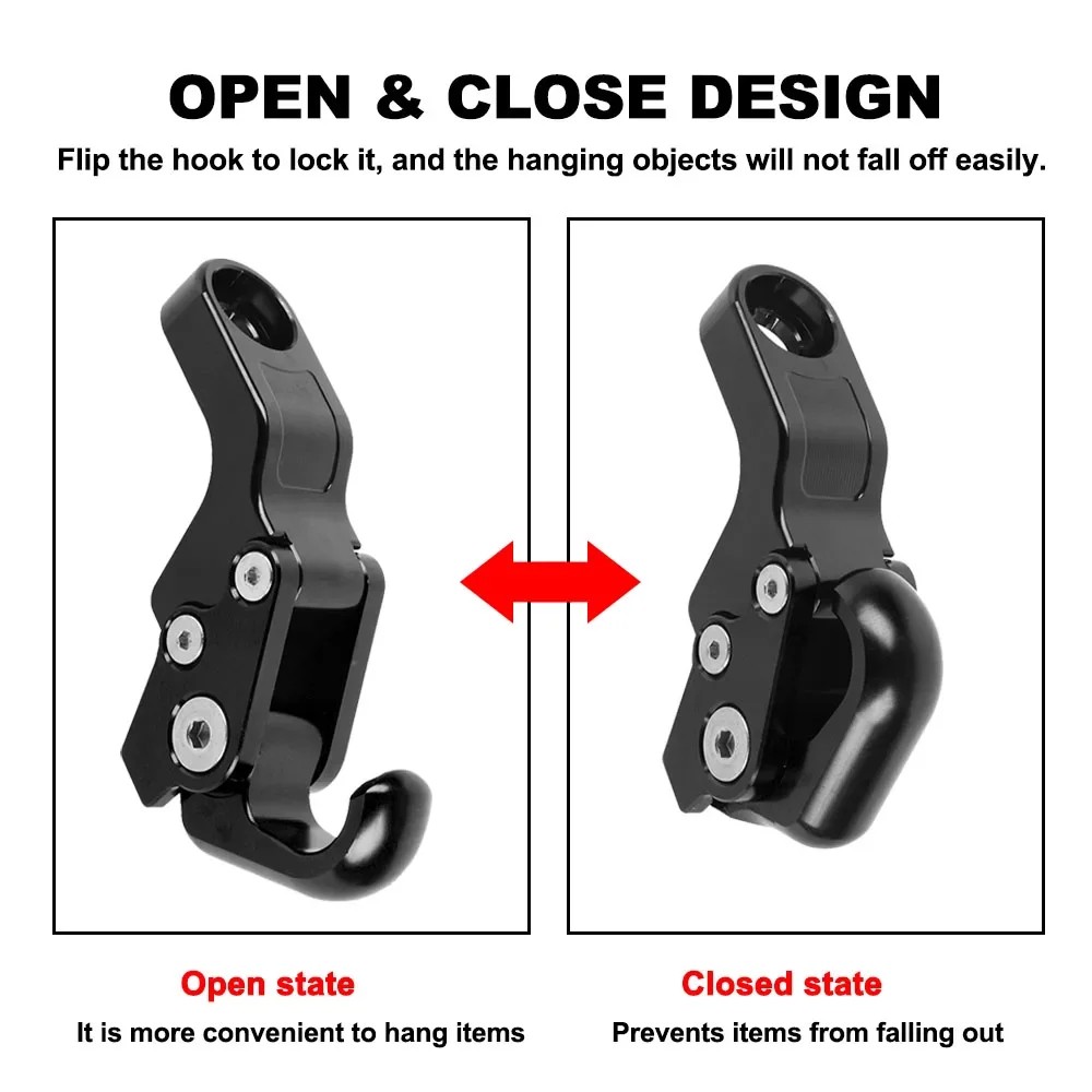 FOR BMW C400X C400GT MOTORCYCLE ACCESSORIES 10.5MM SIDE MIRRORS ROD LUGGAGE HOOK BAG HANGER CARGO