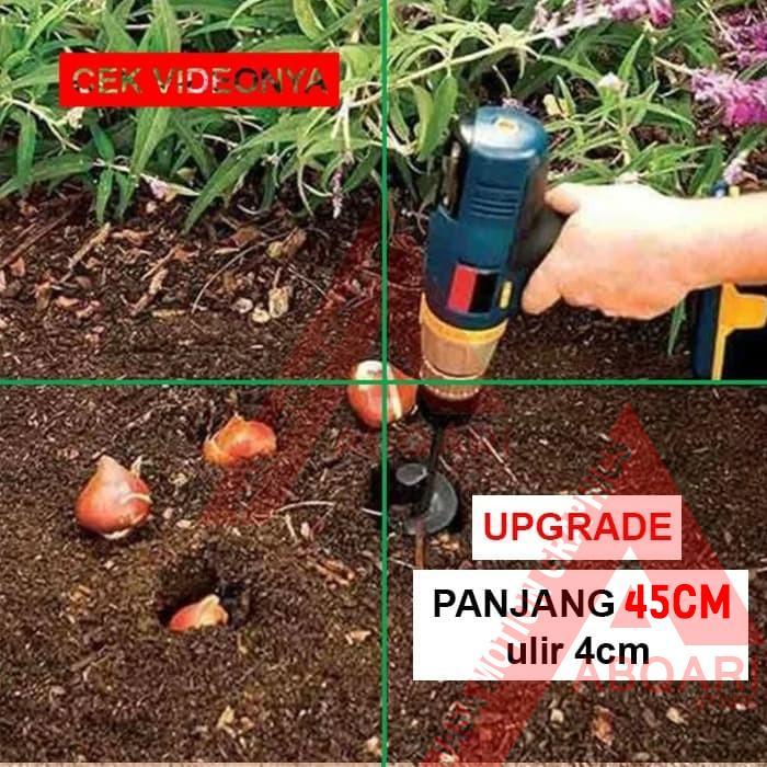 tahug99 mata bor tanah / mata bor biopori sumur / Earth Auger / mata bor mixer
