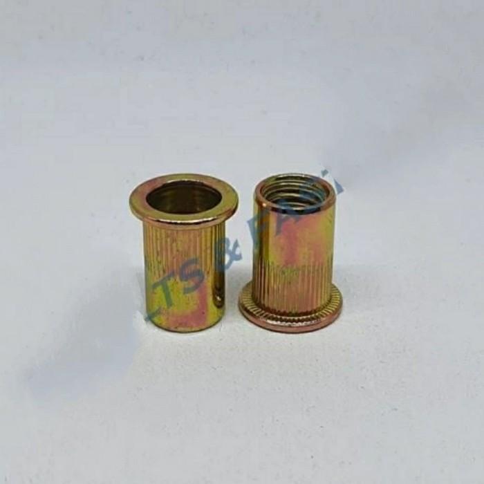 rivet nut m6 / insert nut m6 besi