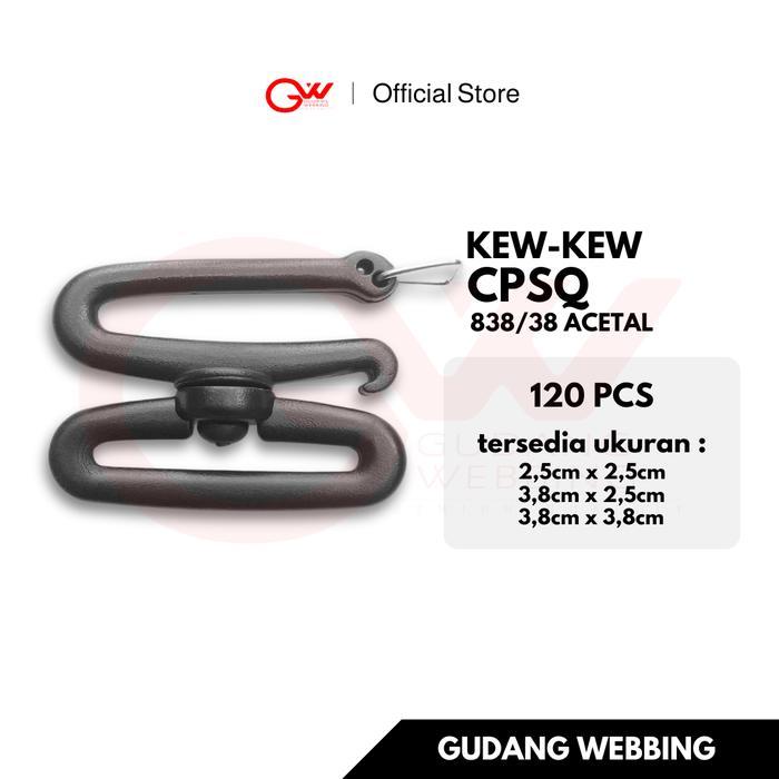 SALE Kew-kew / cantolan /kait S plastik / CPSQ 38.38 ACETAL Termurah