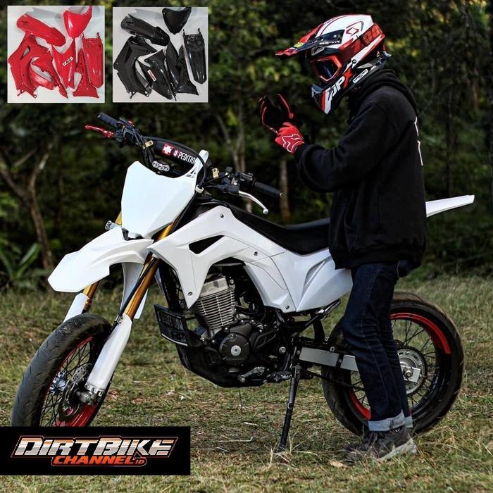 Body Set Crf 250 Pnp Crf 150 Body Set Crf 150 Full Putih Merah Hitam