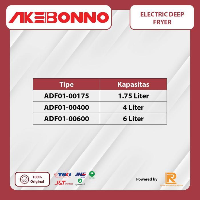 AKEBONNO ELECTRIC DEEP FRYER 6 Liter