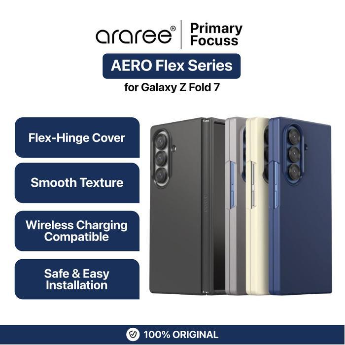 ARAREE Case Compatible for Samsung Galaxy Z Fold 7 Fold7 ARAREE Aero Flex 360 Hinge Protection