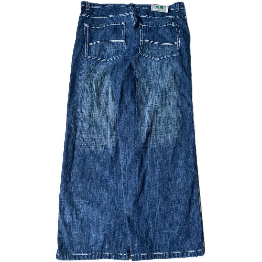 Y2K South Pole Men New Street Fashion wash Jeans Simple Harajuku Straight Wide Leg Pants Hip Hop