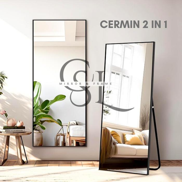 Standing Mirror Cermin Berdiri Cermin Standing Cermin Full Body Cermin Standing Full Body Cermin