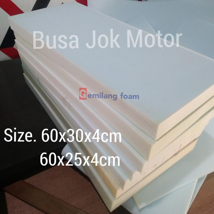 BUSA LEMBARAN JOK MOTOR 4CM BUSA ATOS SPON SADEL DENSITY TINGGI