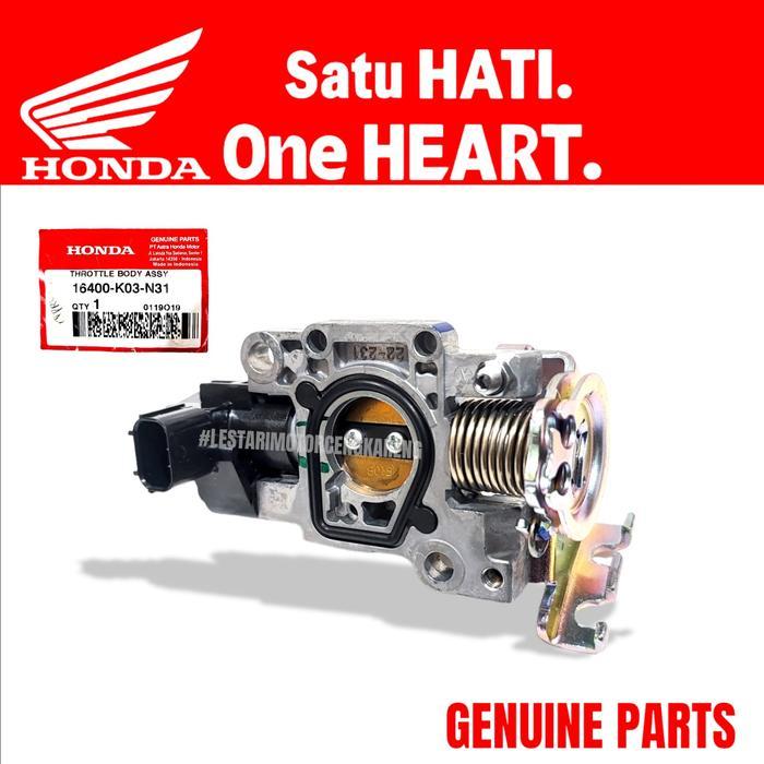 THROTTLE BODY KARBURATOR REVO X FIT FI INJEKSI ASLI AHM 100%