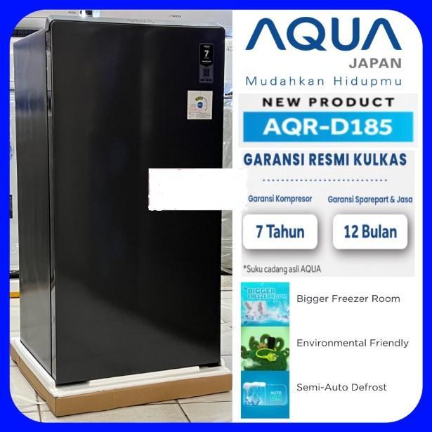 AQUA Kulkas / Lemari Es 1 Pintu 150L AQR-D181 DS/LS PROMO GARANSIRESMI