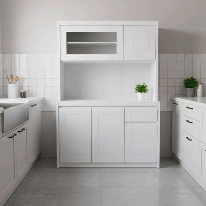 Lemari sayur 3 pintu /lemari dapur /kitchen set / rak piring hidrolik/ Nota invoice