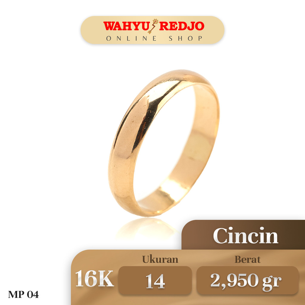 Cincin Emas  Kadar 16K Wahyu Redjo CC-16K 30017867