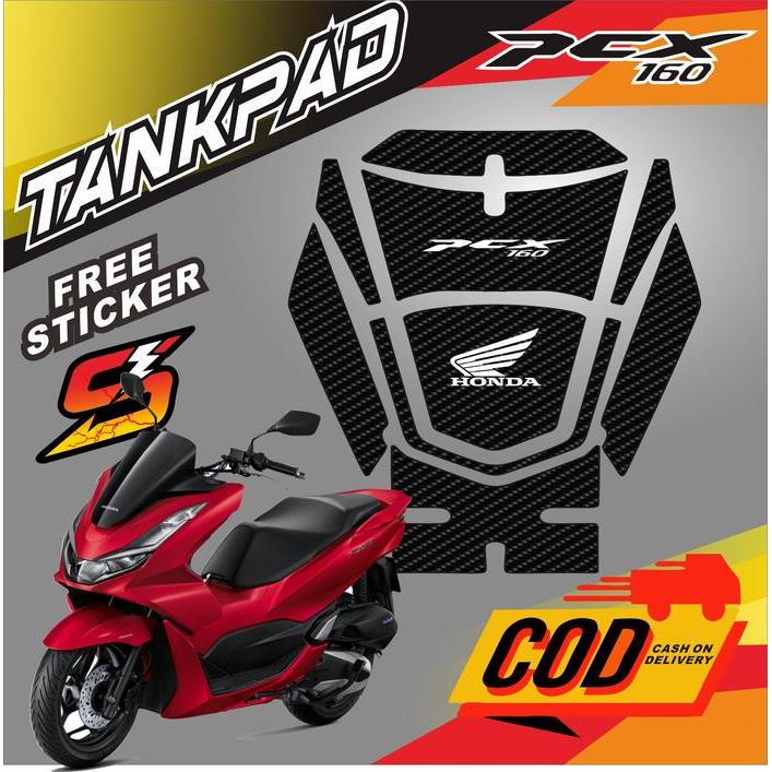Sticker Tankpad Pelindung Dashboard Deckpad PCX 160