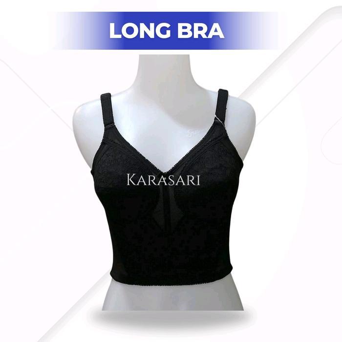 [KARASARI] VIO BRA FIORI Long Bra Tanpa Busa Tanpa Kawat Siap Kirim