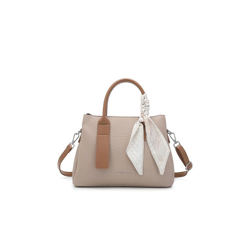 Swiss Polo Women's Top Handle Bag / Sling Bag / Crossbody Bag (Tas Selempang / Tas Tangan) - Abu-Abu