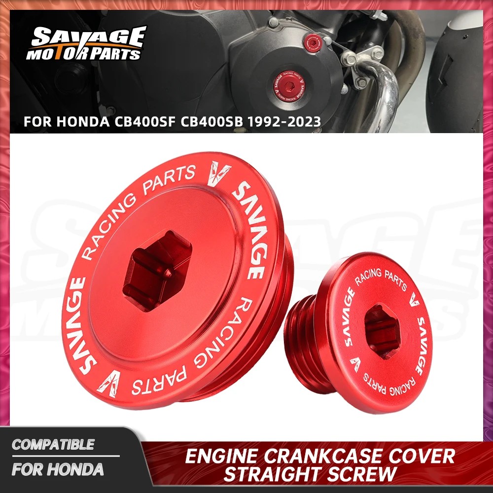 IMPORT For Honda CB400 CB400SF CB400SB 2023 Engine Crankcase Cover Straight Screw CB400 Super Four