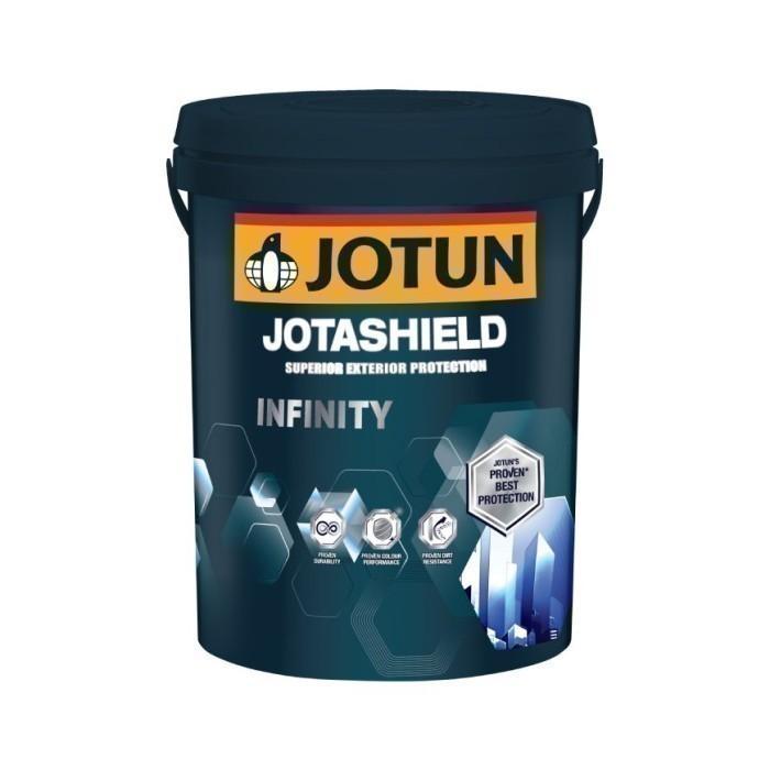 Cat Tembok Jotun Exterior Jotashield Infinity 9918 Morning Fog