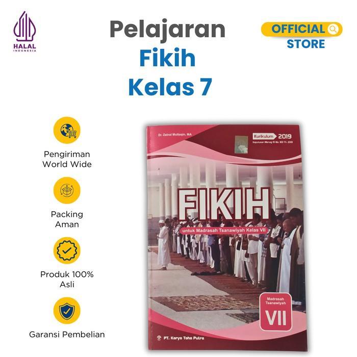 ORIGINAL Fikih Kelas 7 Kurikulum 2019 - Toha Putra READY STOCK