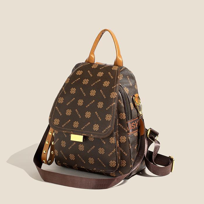 Kalibre Bag'S - Tas Ransel Backpack Pria Wanita Waterproof Kulit Pu Ransel Punggung Serbaguna Yang