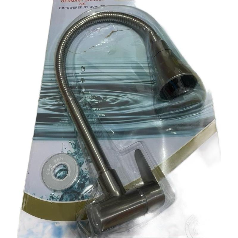 Kran angsa cuci piring soligen flexibel/kran cucian piring /kran sink (sus304)