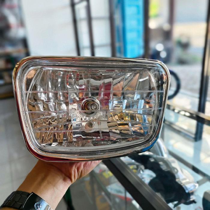 Premium Reflektor Lampu Depan Rxking Mika Bening Original