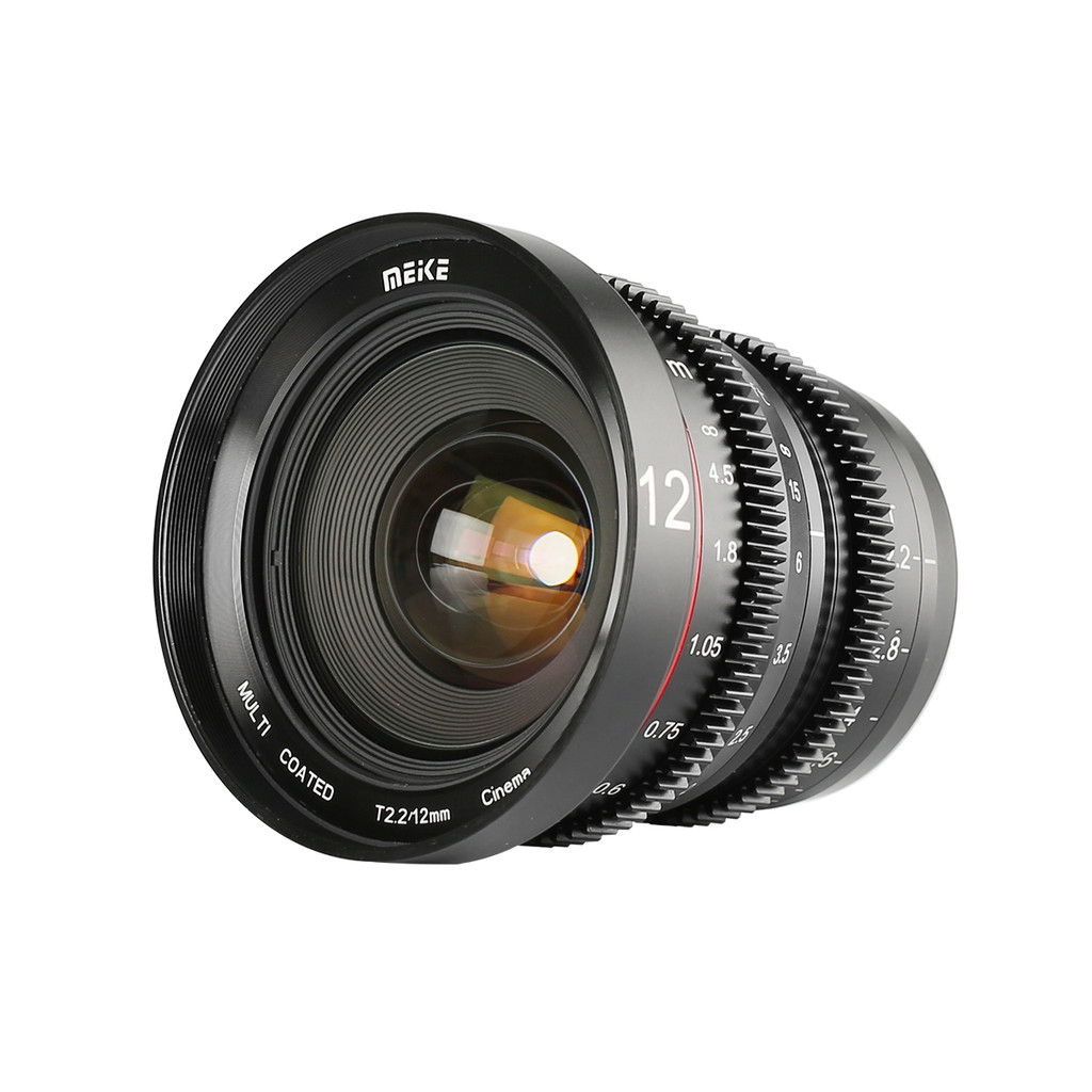 Meike 8/10/12/16/25/35/50/65/85mm T2.2 Manual Focus Cine Lens for Olympus Panasonic M43-Mount