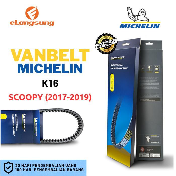 Sale Vanbelt Michelin Scoopy K16 2017-2019 Original Garansi 6 Bulan