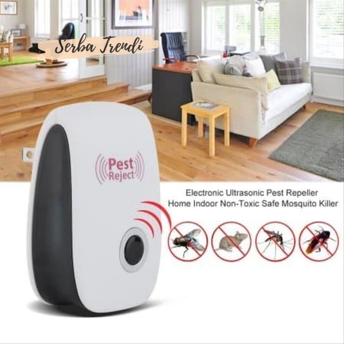 Terlaris Serbatrendi Pest Reject Pengusir Serangga Tikus Nyamuk Ultrasonik Elektronik Pengusir Tikus