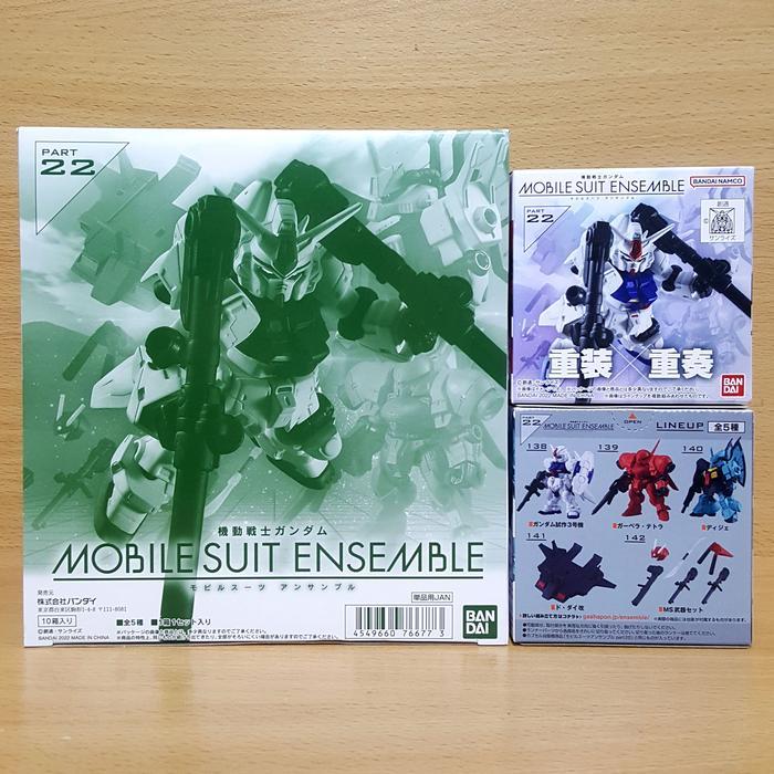 MOBILE SUIT ENSEMBLE 22 [5/SET] GP03 GP04 GeberaTetra Dijeh Dodai Kai