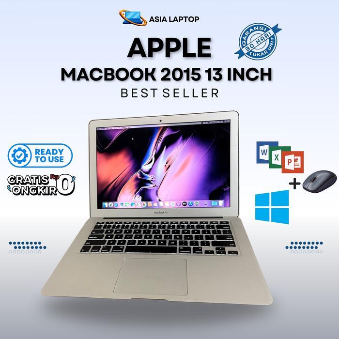 Macbook Air 2015 Core i5 8GB 128GB 256GB 11Inch & 13Inch Original - 11 INCH, I5 4/128