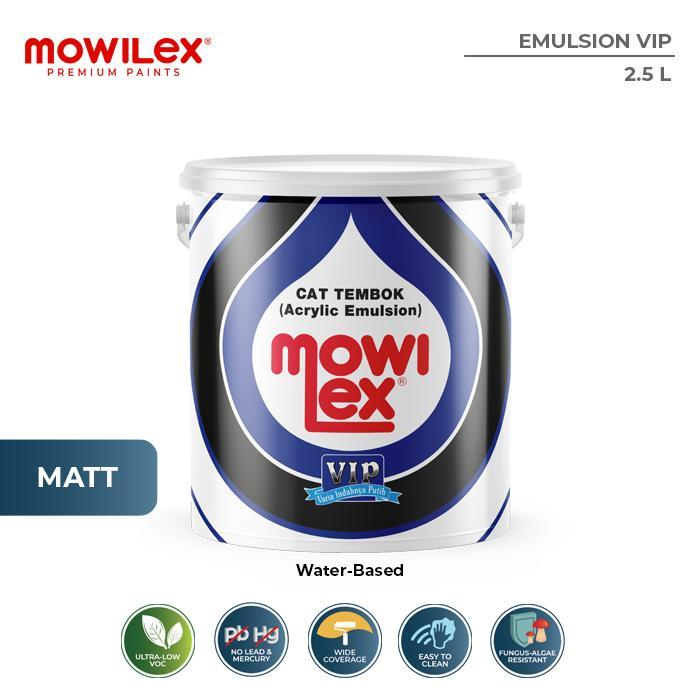 Mowilex Emulsion VIP Cat Tembok 2.5 L