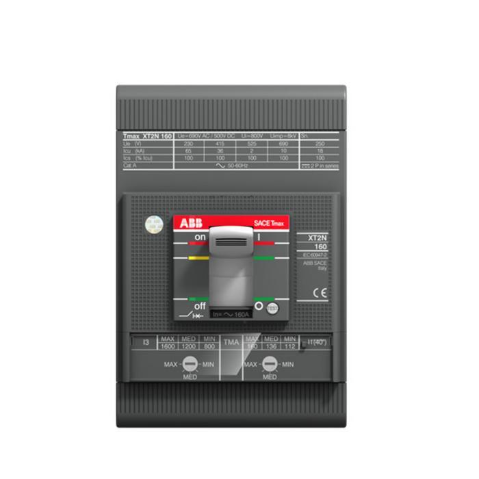 ` ABB MCCB 3P 36kA 63A XT2N 160 TMA 63-630 3p F F 1SDA067016R1