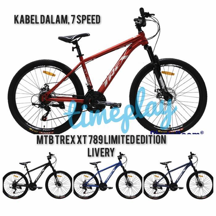 Sepeda Gunung MTB 26 TREX XT 787 21 Speed New Design