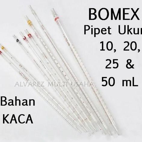 PIPET UKUR KACA / PIPET SEROLOGI / MATT PIPET / PIPET PENGUKUR CAIRAN / Drop Pipet Kaca