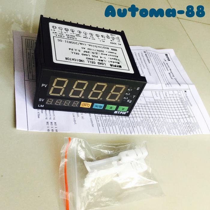 Loadcell Controller Output 4-20Ma Load Cell Transmitter Indicator