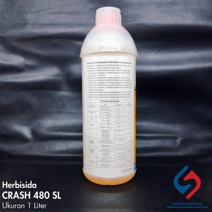 CRASH 480 SL 1 liter Herbisida Pembasmi Rumput dan Gulma