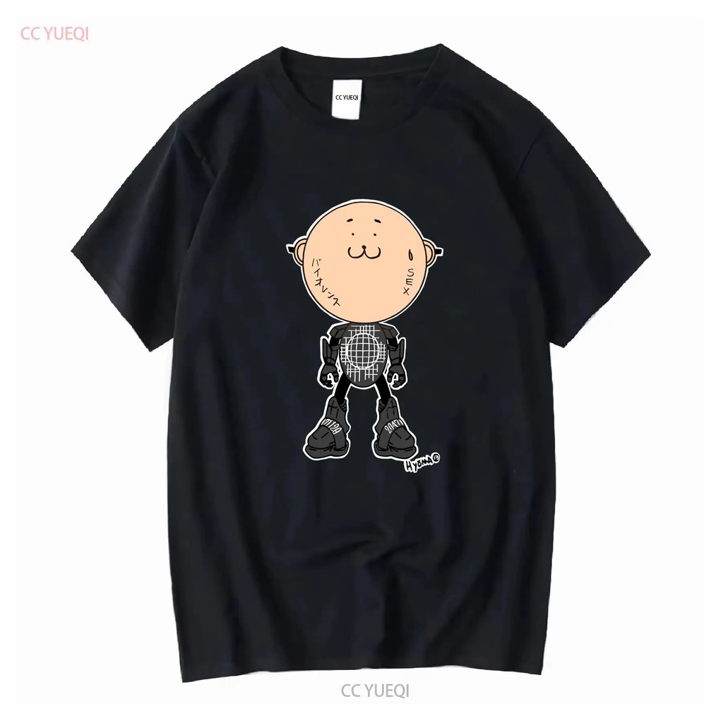 Vintage Made In USA 20471120 Hyoma Design T shirt vintage Washed Unisex Comfortable homme Top For